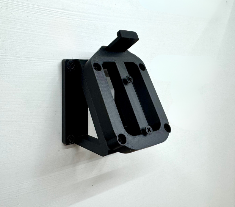 MOUNT for DCB1102 Dewalt Battery Charger w/ removeable TOP CLAMP! - Dewalt Wall Mount for 12v/20vBattery Charger