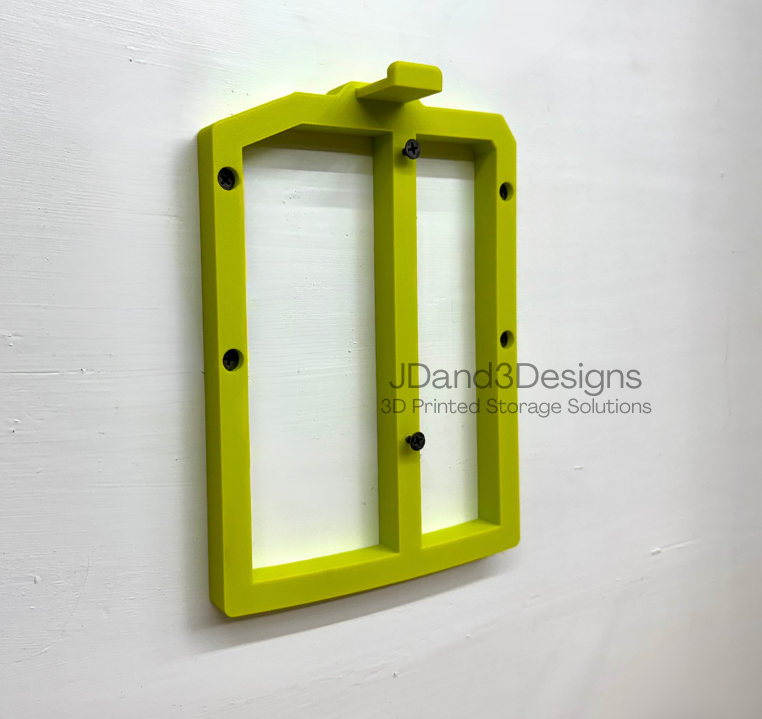 MOUNT for #OP400 Ryobi 40V Battery Charger - Wall Mounted Charger/Battery Holder