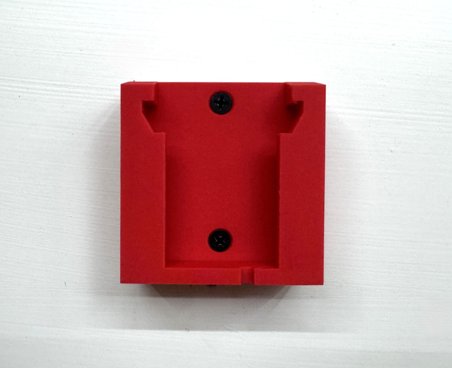 MOUNT for M18 Milwaukee Battery- Wall Battery Holder/ Battery Cover