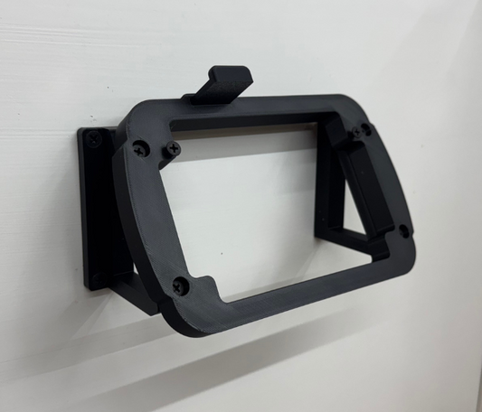 MOUNT for DCB118/DCB1106 Dewalt Battery Charger w/ removeable TOP CLAMP! - Dewalt Wall Mount for 20v/60v Max Battery Charger