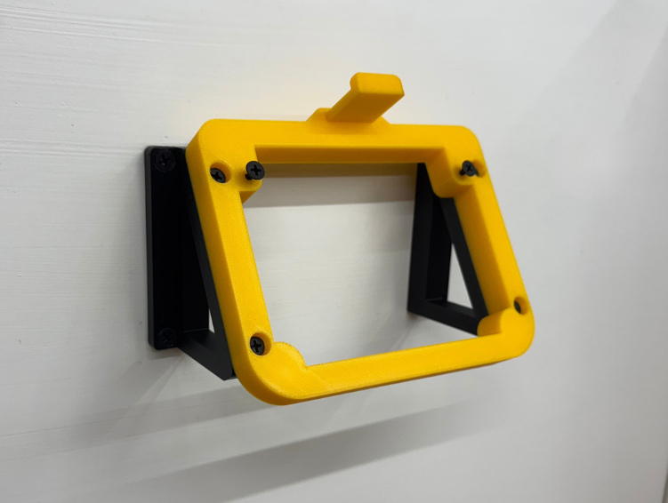 MOUNT for DCB112/DCB113/DCB115/DCB1104 Dewalt Battery Charger w/ removeable TOP CLAMP! - Dewalt Wall Mount for 12v/20vBattery Charger