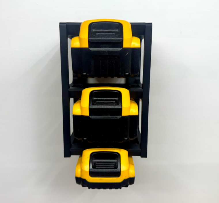 MOUNT for Dewalt Batteries - Battery Storage Station