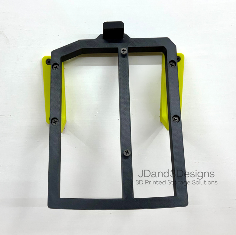 MOUNT for #OP400 Ryobi 40V Battery Charger - Wall Mounted Charger/Battery Holder