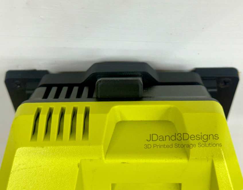 MOUNT for OP408VNM Ryobi 40v Battery Charger w/ Removable Top Clamp
