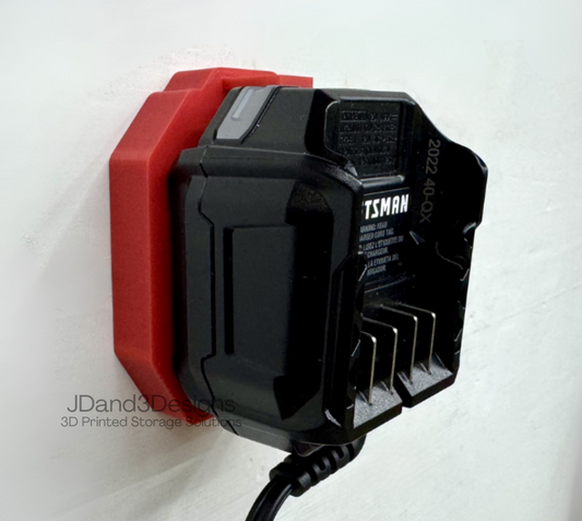 MOUNT for Craftsman V20 CMCB101 Battery Charger- Craftsman Wall Mount