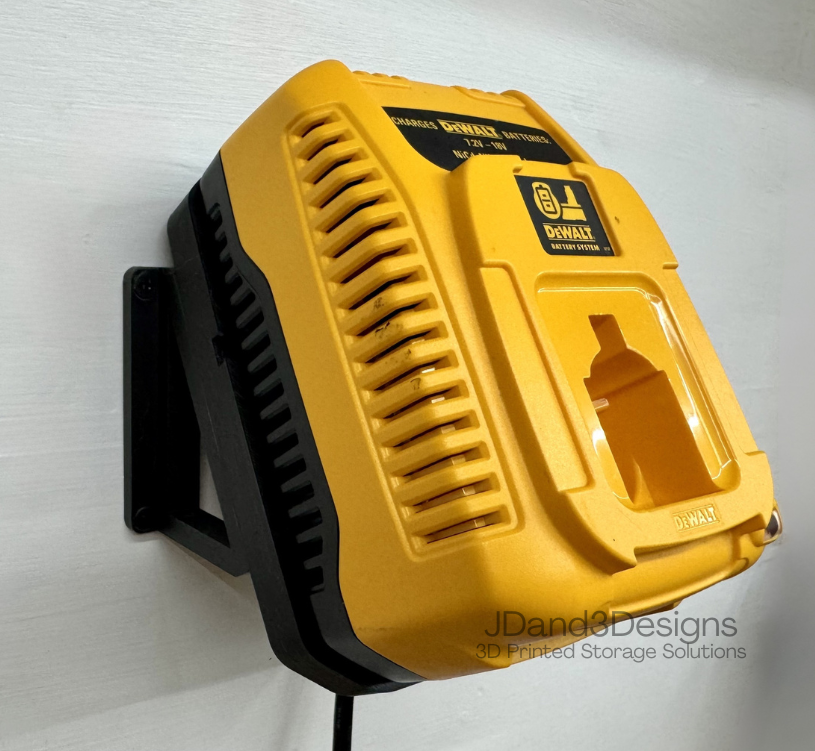 MOUNT for DC9310 Dewalt Battery Charger- Dewalt Wall Mount for 18v Battery Charger