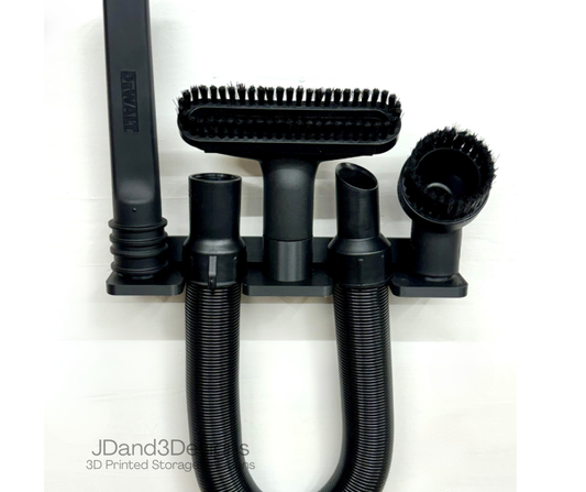 MOUNT for Dewalt Vacuum Tool Accessories- Wall MOUNT Holder for Vacuum Accessories- Tool Hangers- Garage Mounts