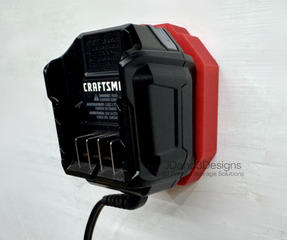 MOUNT for Craftsman V20 CMCB101 Battery Charger- Craftsman Wall Mount